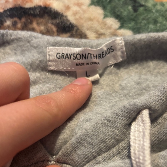 Grayson Threads Light Gray Women's Hoodie Sweater - Picture 6 of 6